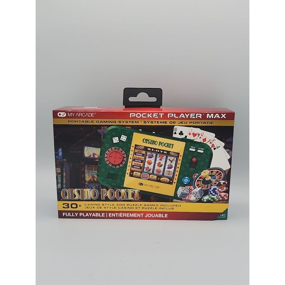 My Arcade Casino Pocket Player Max 30+ Casino Style And Puzzle Games